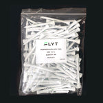 White FLYT Golf Tees (Pack of 100)